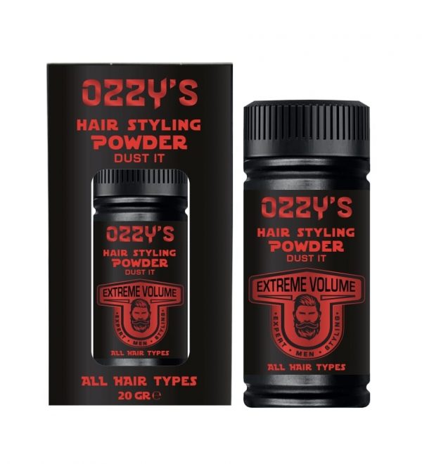 OZZY'S hair Styling Powder  Red Ultra Lubricity 20gr