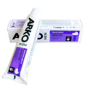 ARKO Men's Shaving Cream - Sensitive X 6- 3.4 Oz X 6 Pcs