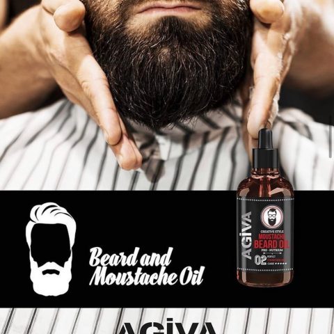 Agiva Moustache and Beard Oil 100ml