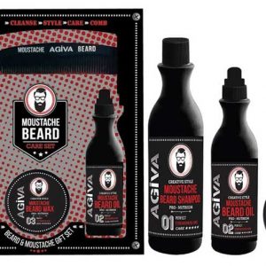 AGIVA MOUSTACHE BEARD CARE SET